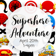Superhero Adventure [April 20th 1-4pm]