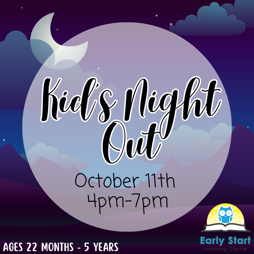 Kid's Night Out [Oct 11th 4-7pm]