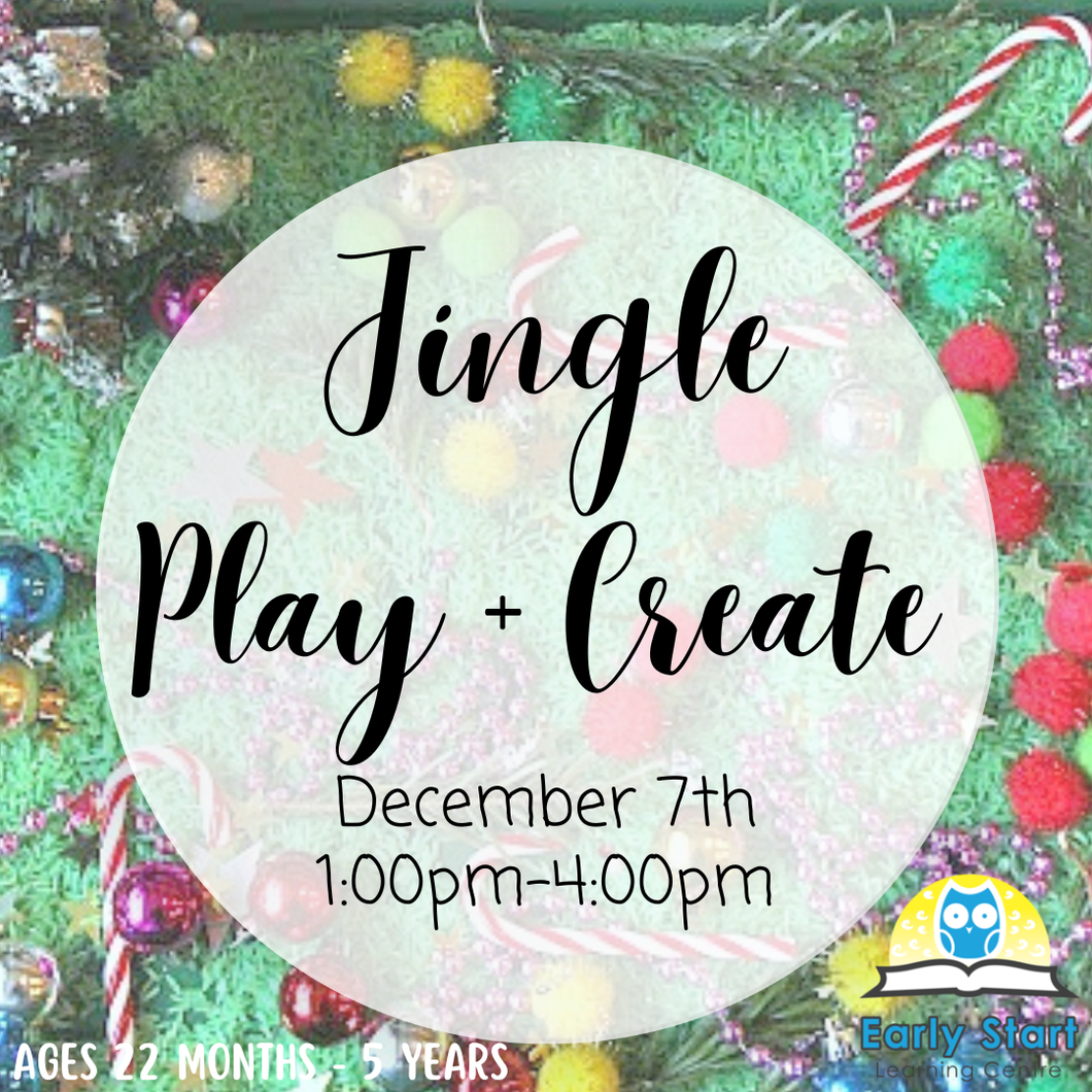 Jingle Play & Create  [December 7th 1-4pm]