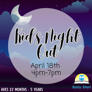 Kid's Night Out  [April 18th 4-7pm]