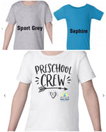 "Preschool Crew" T-shirt